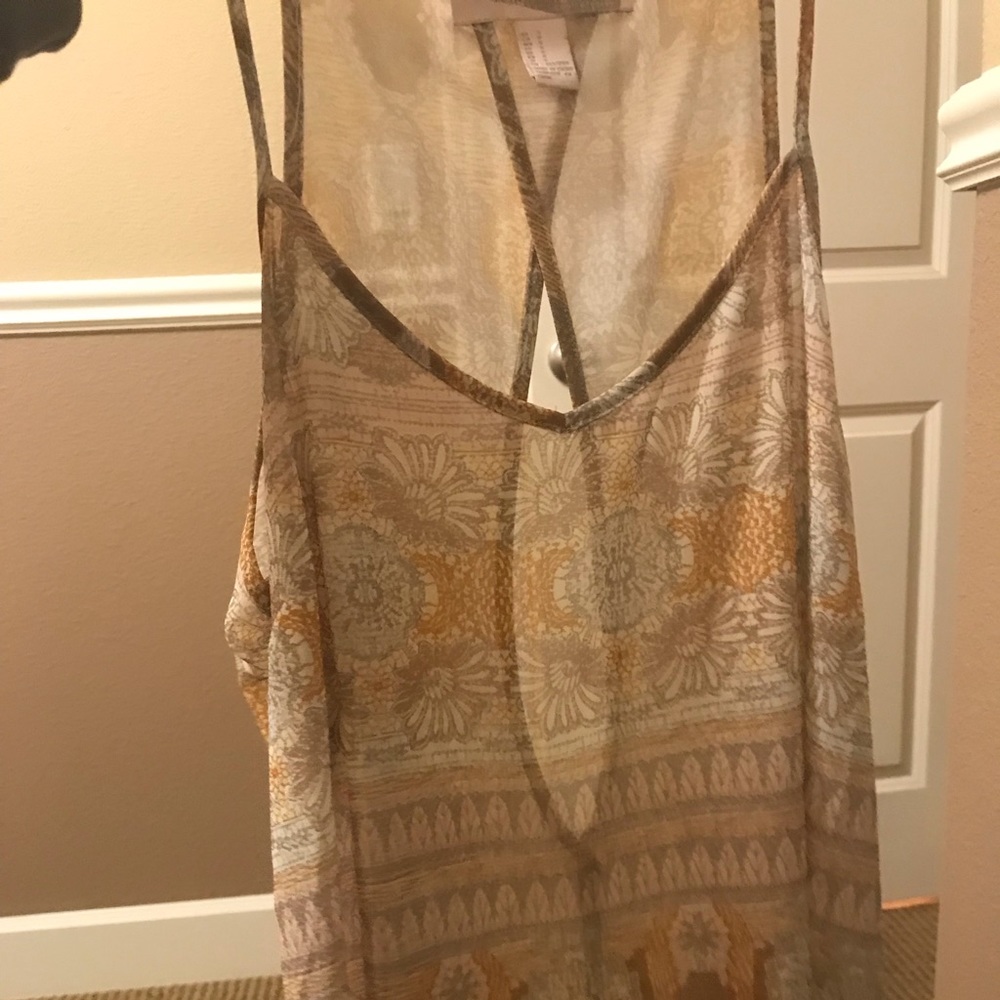 Tank from forever 21 open back